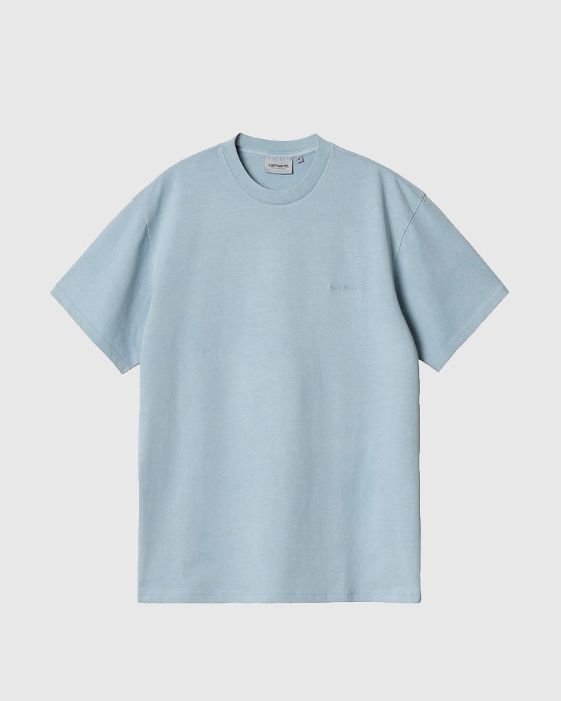 Carhartt WIP Tee - Duster Script - Misty Sky