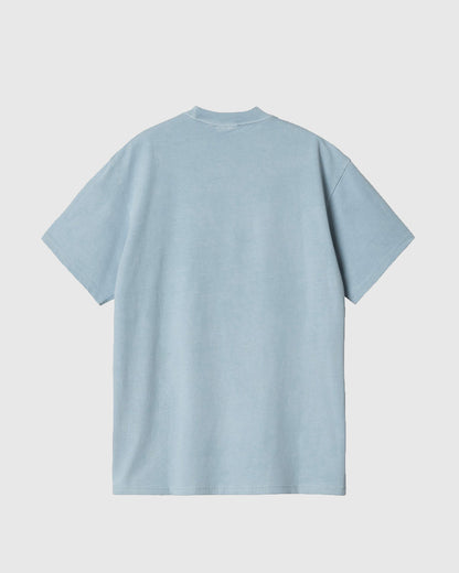 Carhartt WIP Tee - Duster Script - Misty Sky