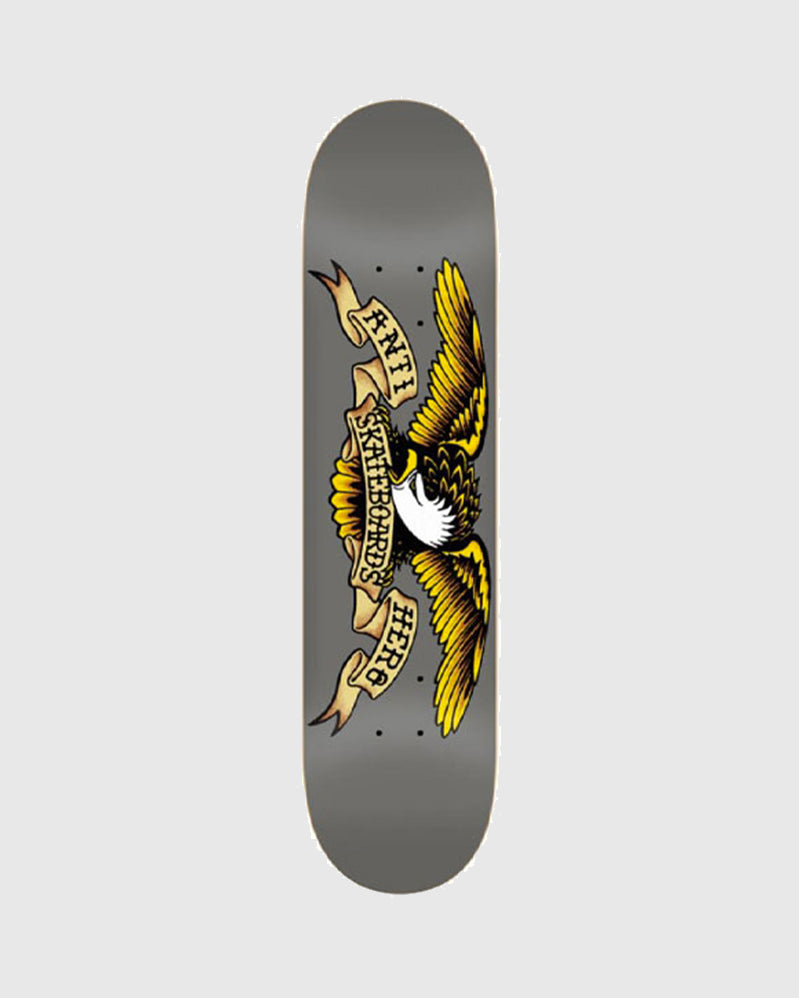 Antihero Board - Classic Eagle Grey - 8.25&quot;