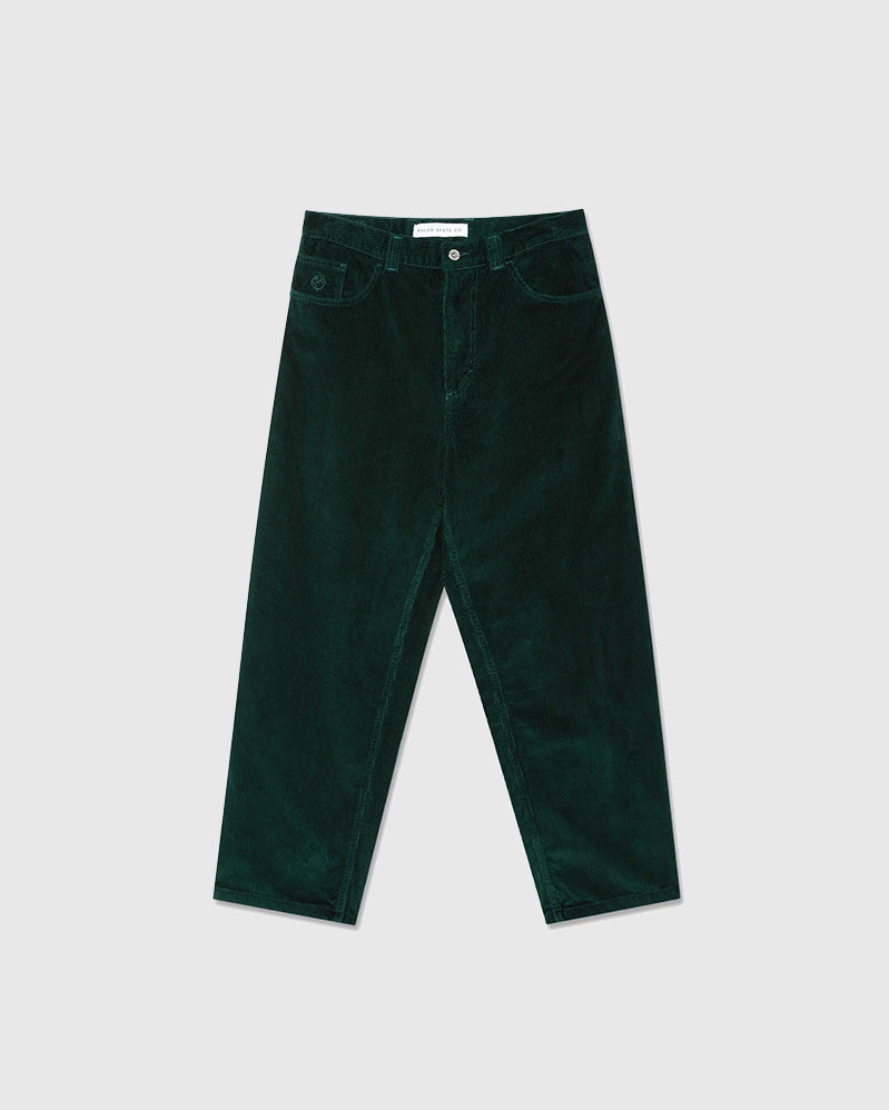 Polar Pant - Big Boy Cord - Dark Emerald