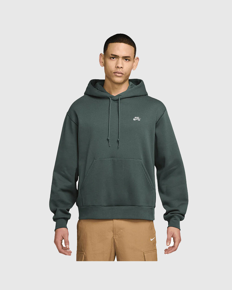 Nike SB Hoodie - Essential Logo - Vintage Green