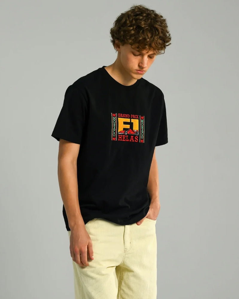 Helas Tee - Monaco - Black