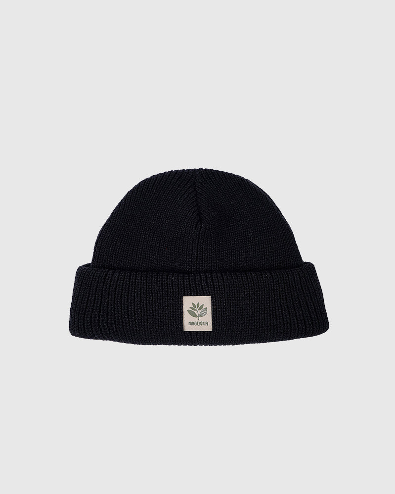 Magenta Beanie - Fam - Black