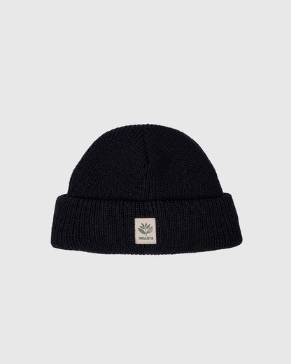 Magenta Beanie - Fam - Black