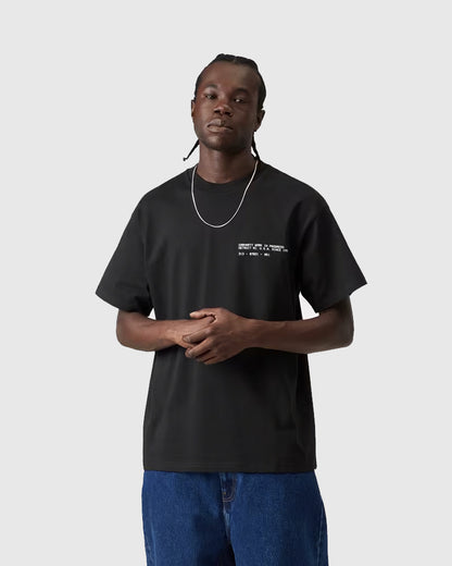 Carhartt WIP Tee - Feather Progress - Black