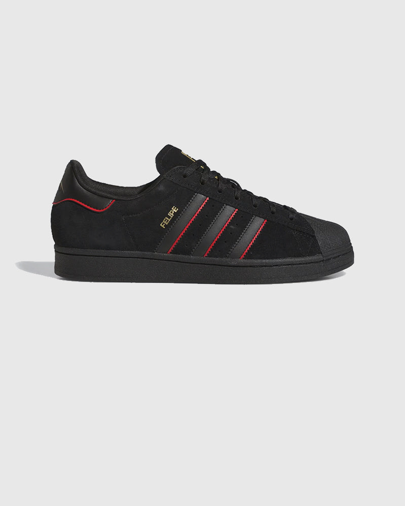 Adidas - Superstar X Felipe - Black/Red/Black