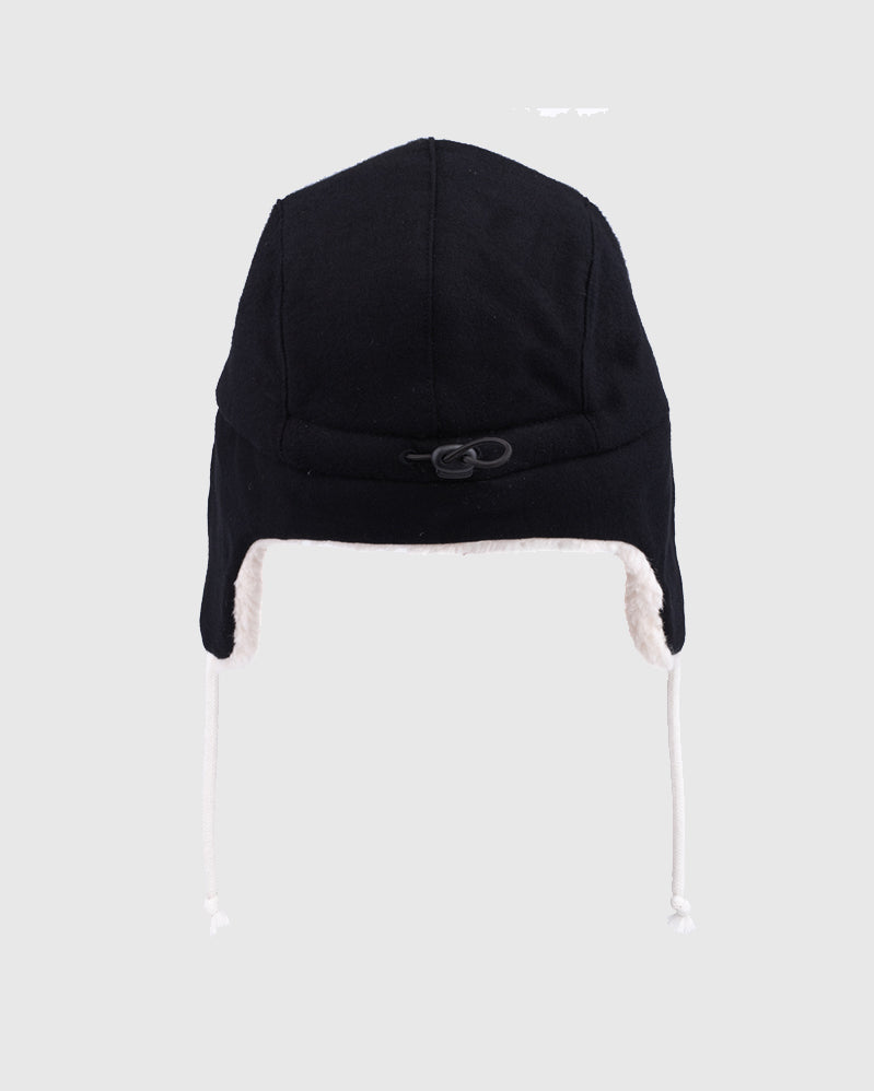 Magenta Cap - Mtn Flap - Black