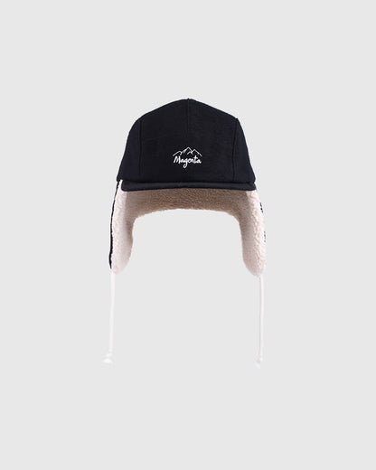 Magenta Cap - Mtn Flap - Black