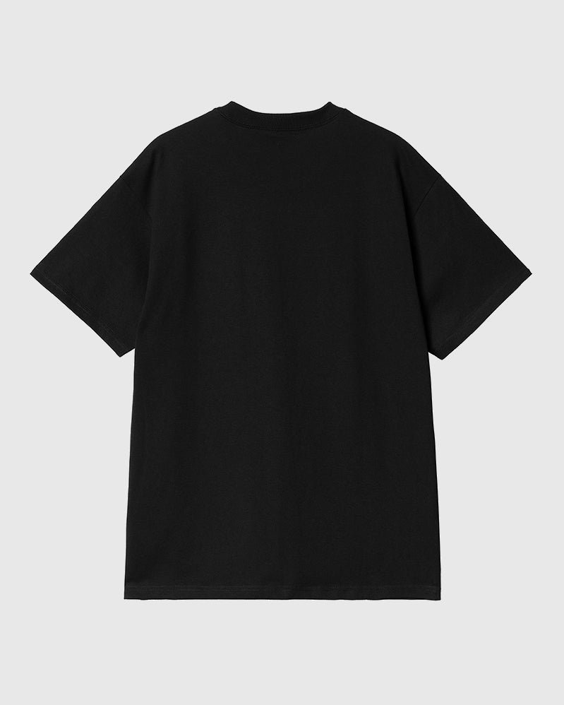 Carhartt WIP Tee - Fragments Pocket - Black / White