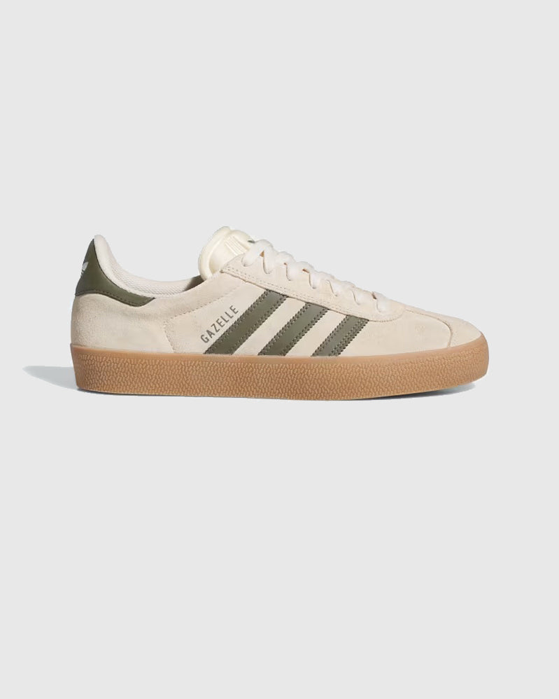 Adidas Shoes - Gazelle ADV - Cream White/Olive