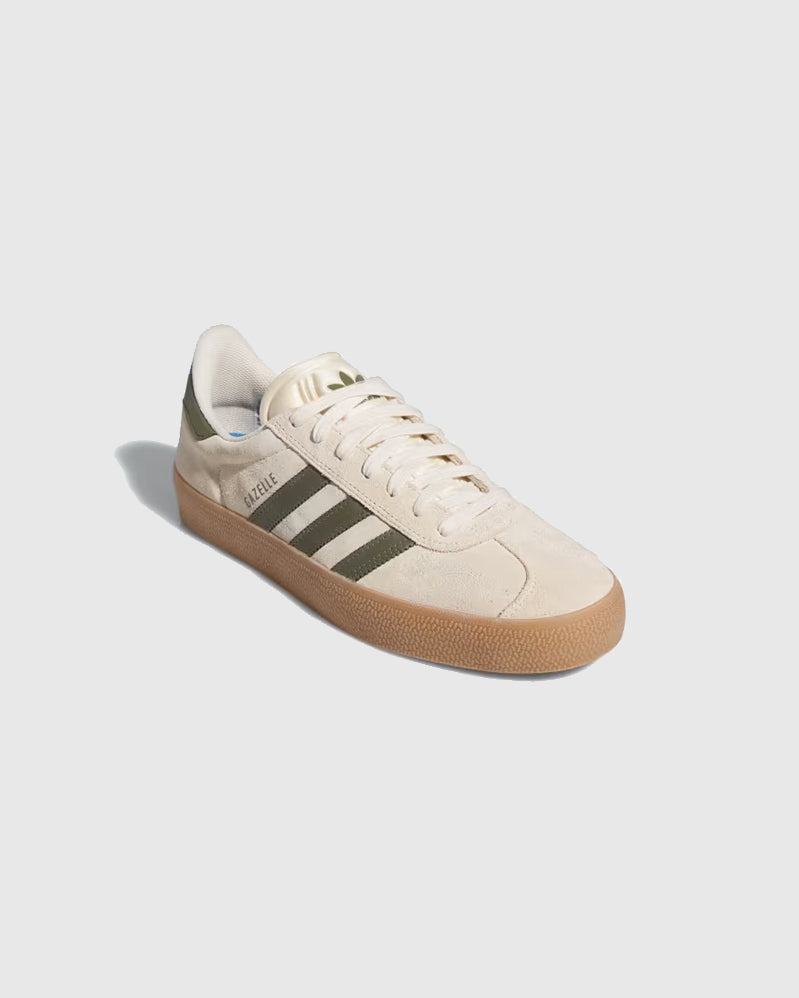 Adidas Shoes - Gazelle ADV - Cream White/Olive