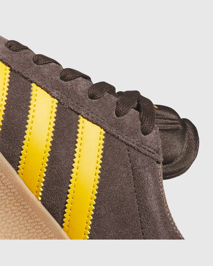 Adidas Shoes - Gazelle - Dark Brown / Yellow