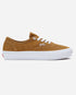 vans skate authentic leather golden brown
