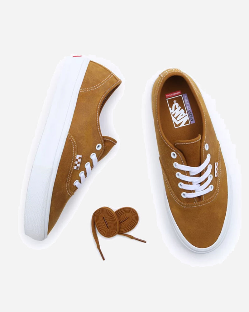 Vans - Skate Authentic - Leather Golden Brown