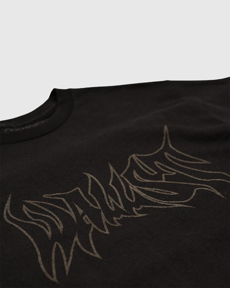 Wallstreet Tee - Goth - Black