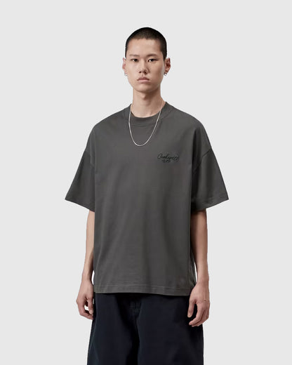 Carhartt WIP Tee - Signature Script - Graphite