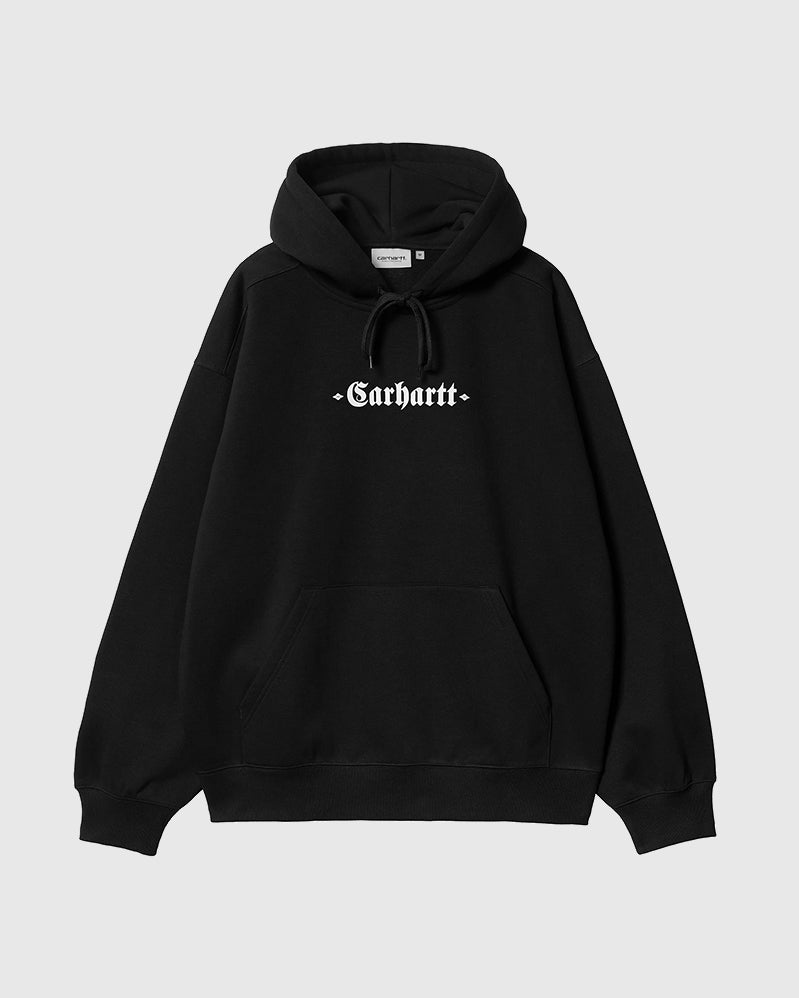 Carhartt WIP Hoodie - Greatest Hits - Black / White