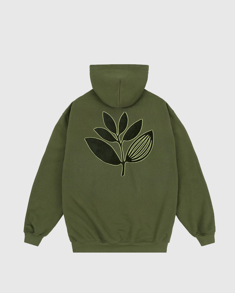 Magenta Hoodie - Cord Plant - Green