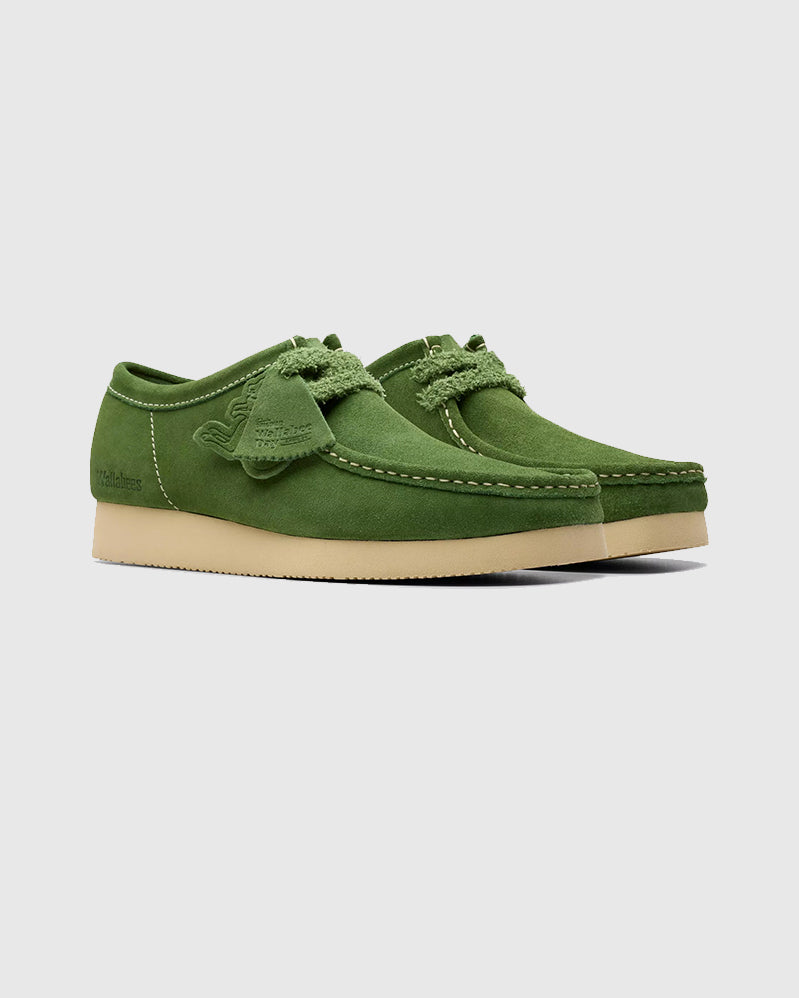 Clarks - Wallabee 2604 Daim - Vert