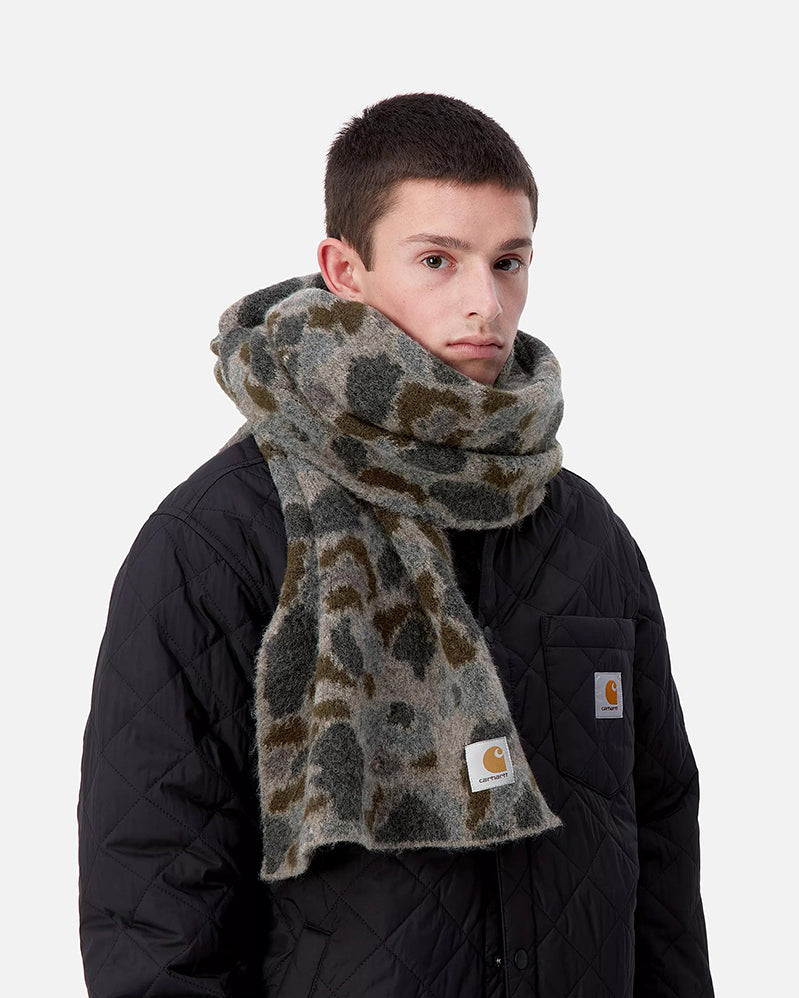 Carhartt WIP Echarpe - Palmer - Camo Duck Jacquard Grey