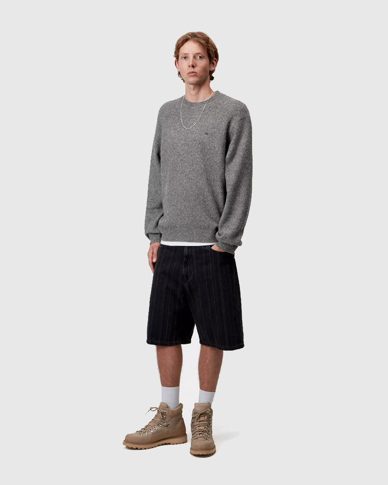 Carhartt WIP Sweater - Curtis - Tangled Graphite