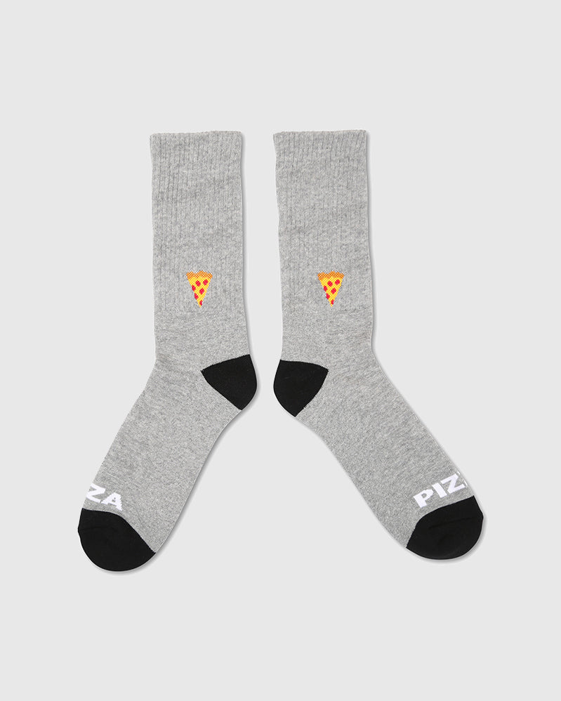 Pizza Chaussettes - Grey