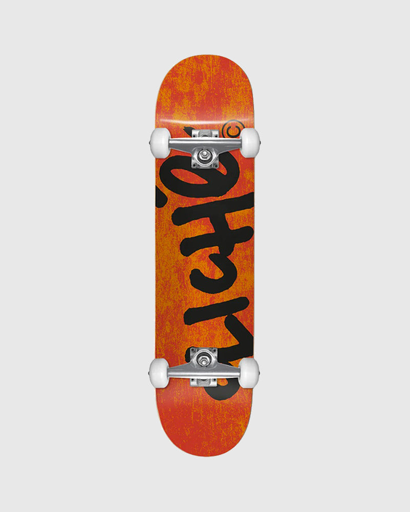 Cliché Complète - Handrwritten Orange - 7.5"