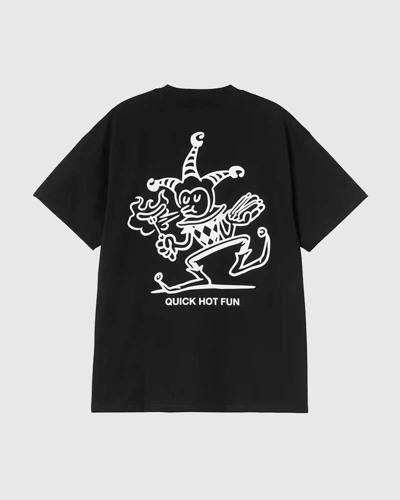 Carhartt WIP Tee - Harlequin BBQ - Black