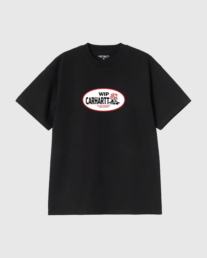 Carhartt WIP Tee - Harlequin BBQ - Black