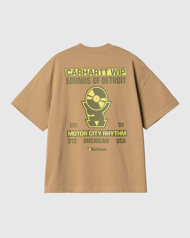 Carhartt WIP Tee - Harttronix - Dusty H Brown