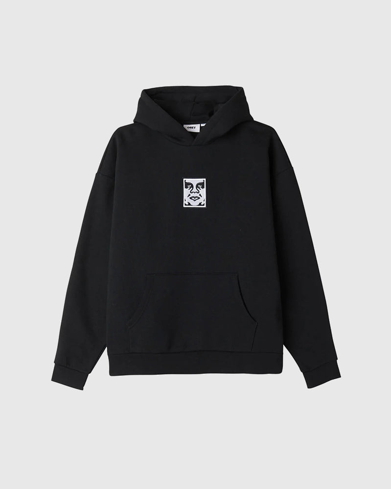 Obey Hoodie - Icon Extra Heavy - Black