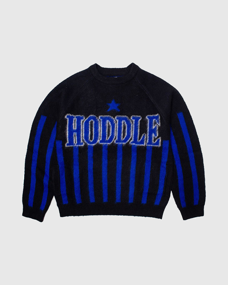 Hoddle Knit - Star Above Mohair - Blue