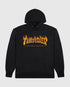 thrasher hoodie inferno black