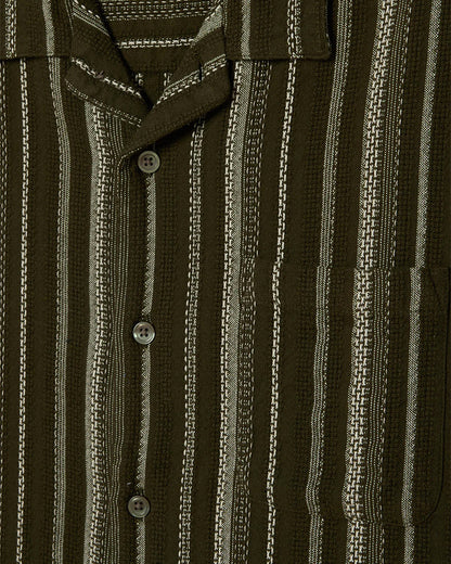 Obey Chemise - Hugh Woven - Dark Sage Multi