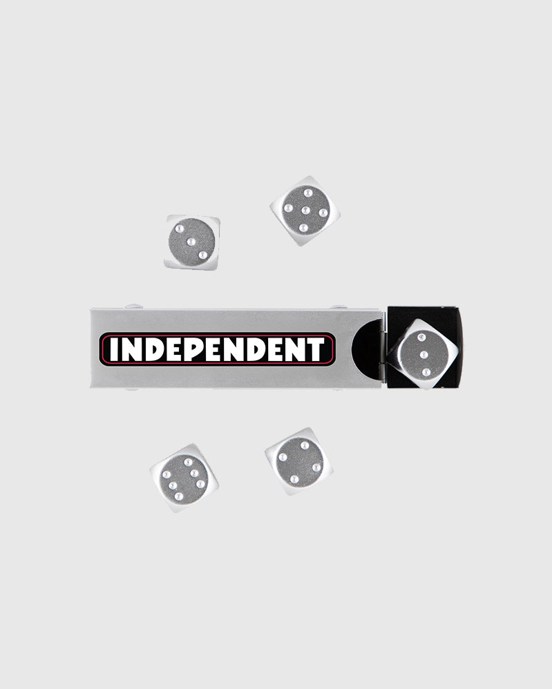 Independent - Logo Dice - Silver
