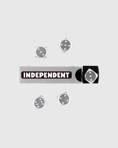 Independent - Logo Dice - Silver