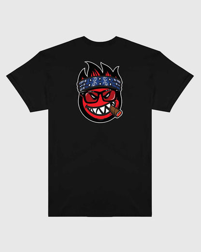 Thrasher Tee - Spitfire Big Head Jake - Black