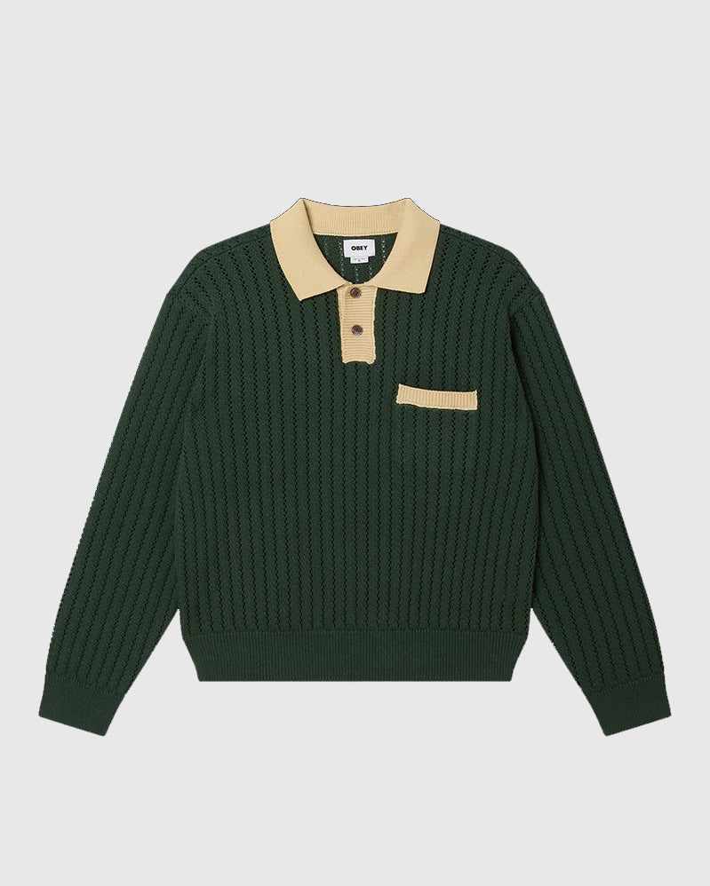 Obey Polo - Jasper - Pine