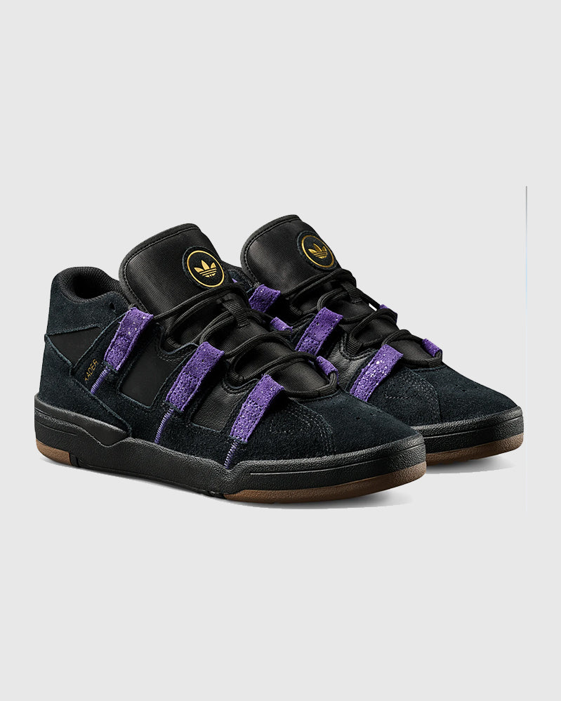 Adidas Shoes - Kader - Black/Purple/Gold