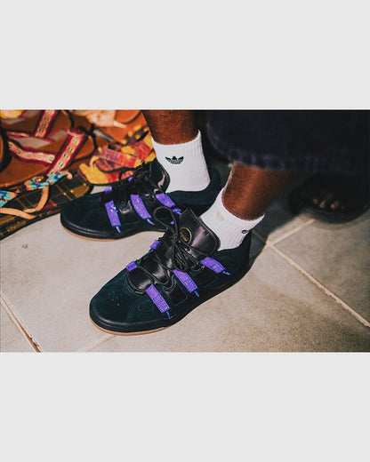 Adidas Shoes - Kader - Black/Purple/Gold