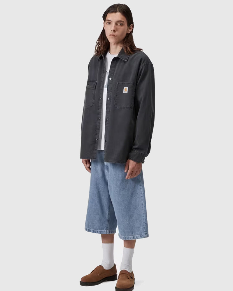 Carhartt WIP Short - Langdon - Blue stone bleached