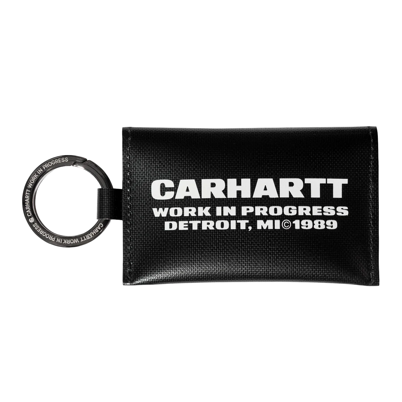 Carhartt WIP Keychain - Link Script - Black / White