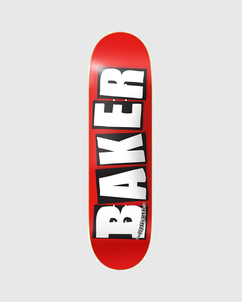 Baker Board - Brand Logo - White - 8.5&quot;