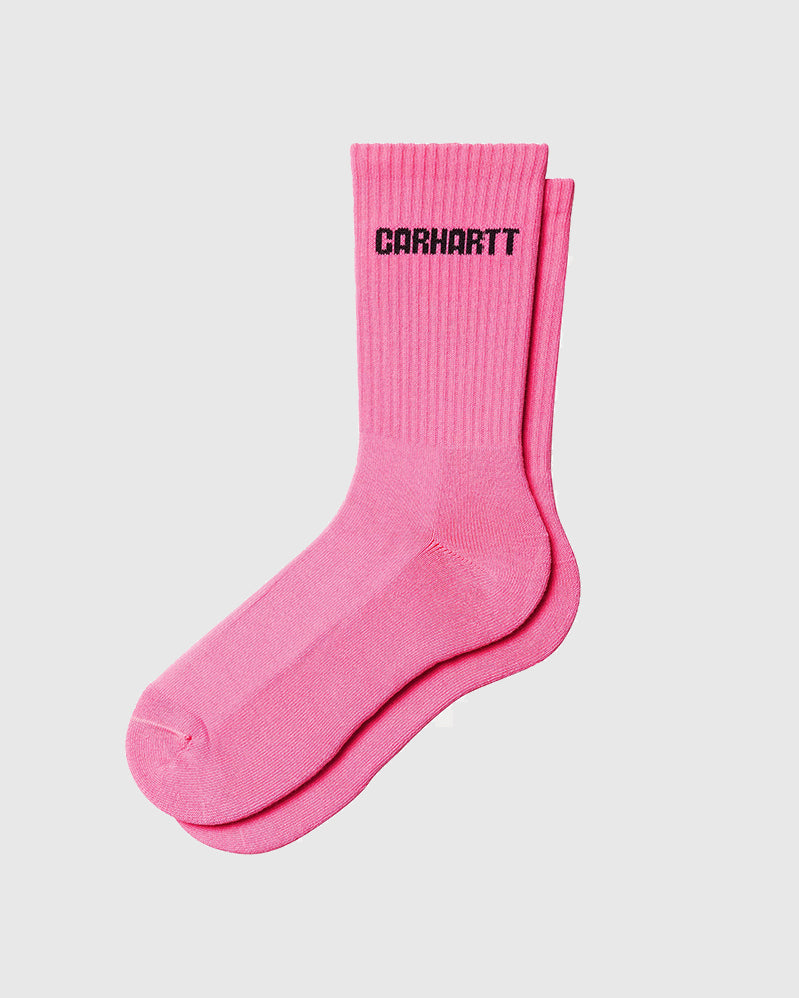 Carhartt WIP Socks - Industry - Lumo Pink / Black