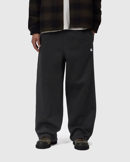 Carhartt WIP Sweat Pant - Mack - Black / Wax