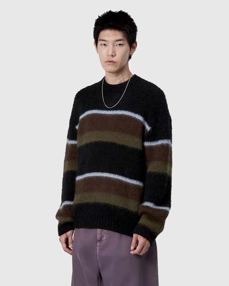 Carhartt Sweater - Merton - Sundling Stripes / Palisander