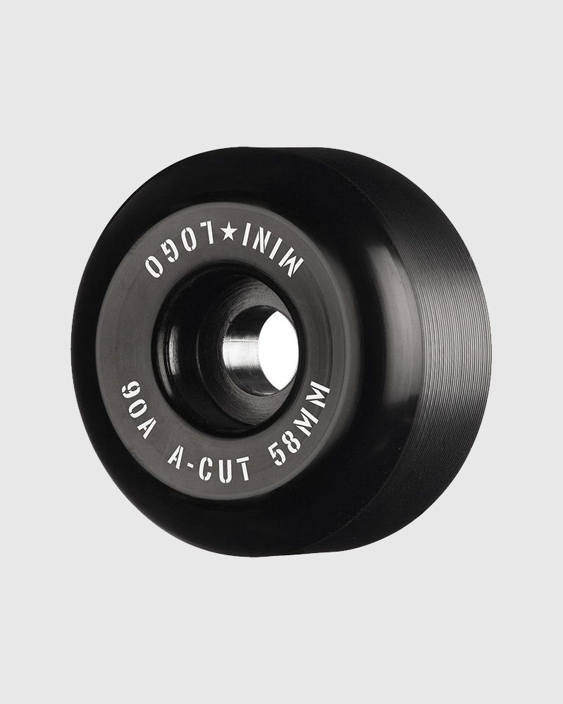 Mini Logo Wheels - Black - 58mm 90A
