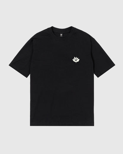 Magenta Tee - Mountains - Black