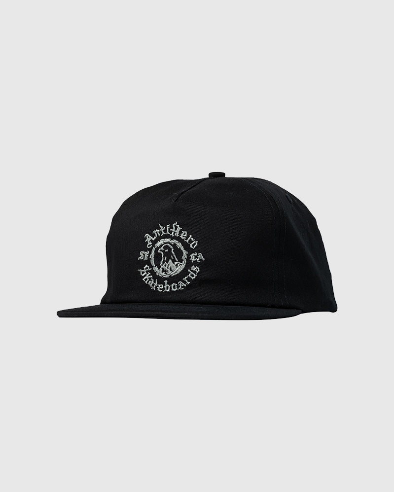 Antihero Cap - Motion Pigeon - Black