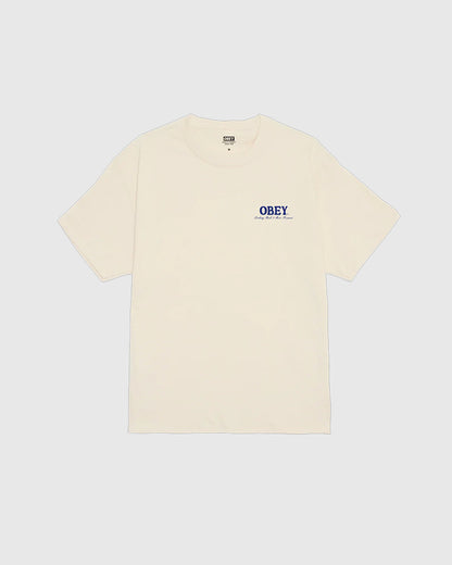 Obey Tee - Move Forward - Cream